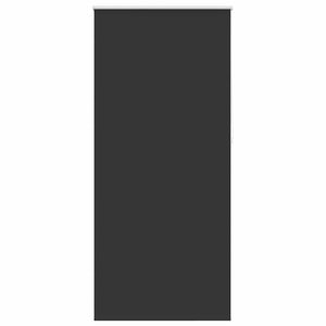 vidaXL Blackout Roller Blind 124.4 x 230 cm, fabric width 120 cm, black