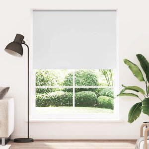 vidaXL Blackout Roller Blind 144.4 x 230 cm, Fabric Width 140 cm, White