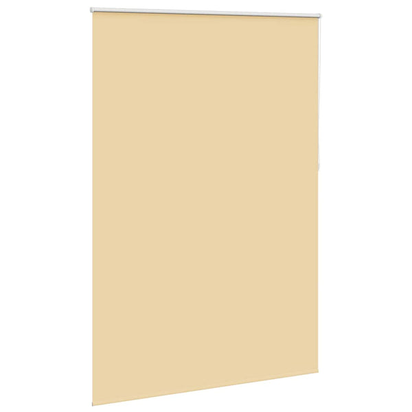 vidaXL Blackout Blind 144.4 x 230 cm, Fabric Width 140 cm, Beige
