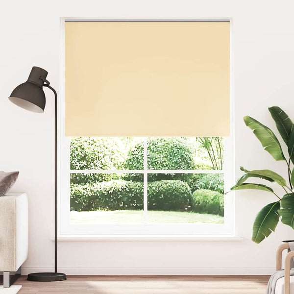 vidaXL Blackout Blind 144.4 x 230 cm, Fabric Width 140 cm, Beige