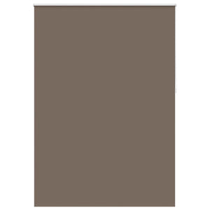 vidaXL Blackout Roller Blind 144.4 x 230 cm, fabric width 140 cm, coffee brown