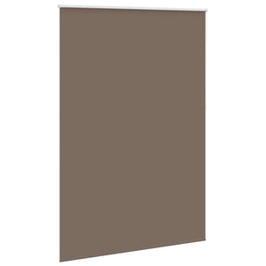 vidaXL Blackout Roller Blind 144.4 x 230 cm, fabric width 140 cm, coffee brown