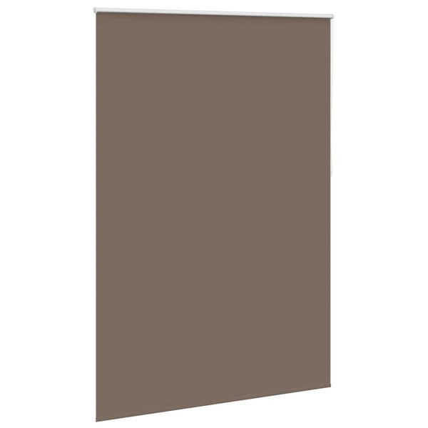 vidaXL Blackout Roller Blind 144.4 x 230 cm, fabric width 140 cm, coffee brown