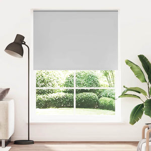 vidaXL Blackout Blind 144.4 x 230 cm, Fabric Width 140 cm, Grey