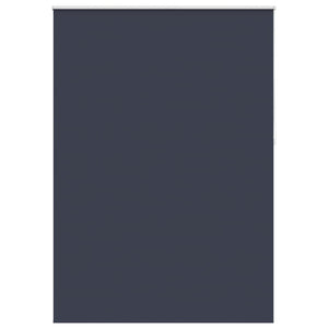 vidaXL Blackout Blind 164.4 x 230 cm, Fabric Width 160 cm, Navy Blue