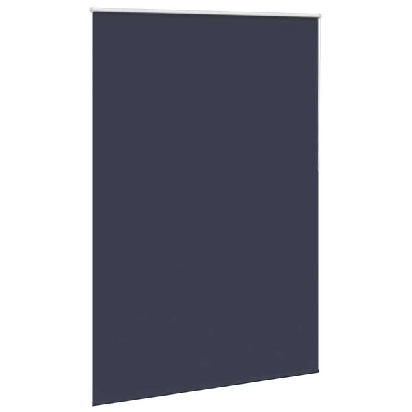 vidaXL Blackout Blind 164.4 x 230 cm, Fabric Width 160 cm, Navy Blue