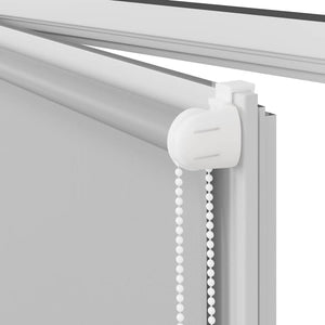 vidaXL Blackout Roller Blind 164.4 x 230 cm, fabric width 160 cm, grey