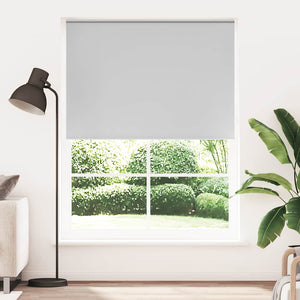vidaXL Blackout Roller Blind 164.4 x 230 cm, fabric width 160 cm, grey