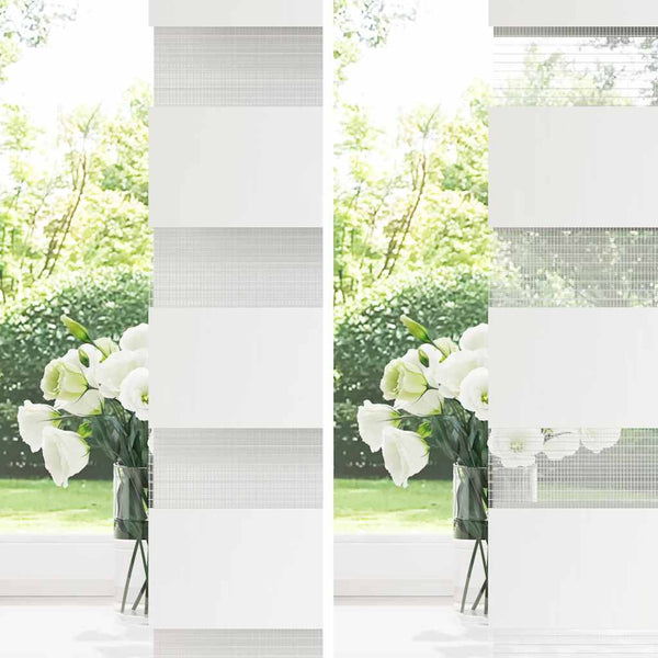 vidaXL Zebra Blind 50.9 x 100 cm, fabric width 46.7 cm, black