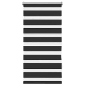 vidaXL Zebra Blind 60.9 x 120 cm, fabric width 56.7 cm, black