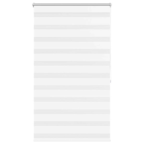 vidaXL Zebra Blind 100.9 x 175 cm, Fabric Width 96.7 cm, White