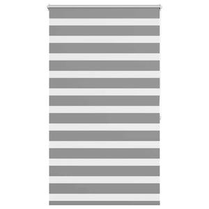 vidaXL Zebra Blind 100.9 x 175 cm, fabric width 96.7 cm, grey