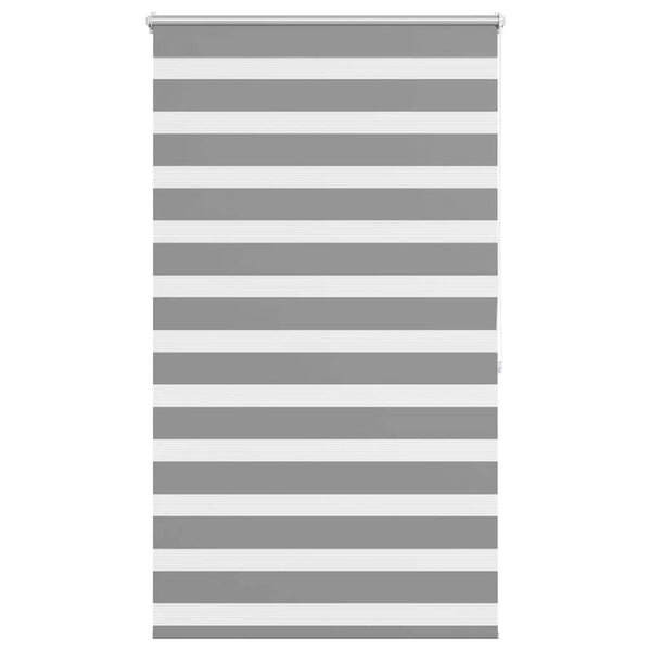vidaXL Zebra Blind 100.9 x 175 cm, fabric width 96.7 cm, grey