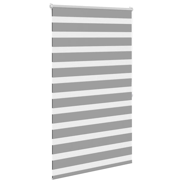 vidaXL Zebra Blind 100.9 x 175 cm, fabric width 96.7 cm, grey