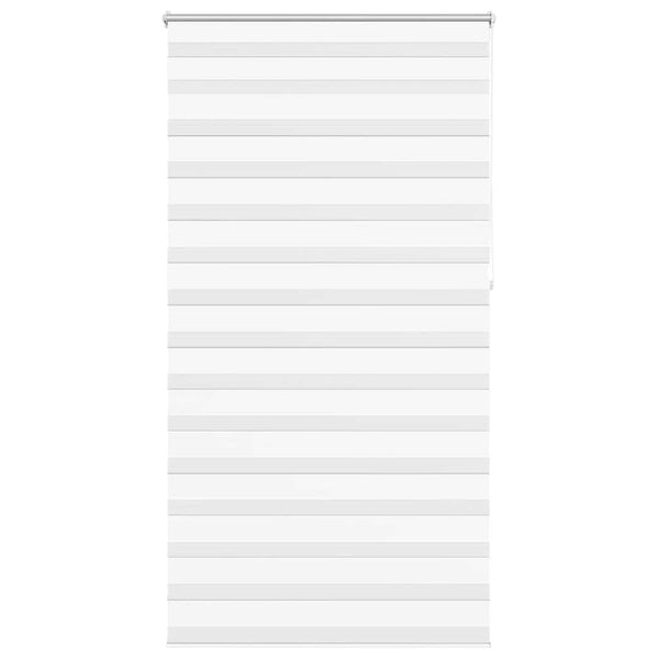 vidaXL Day and Night Blind 120.9 x 230 cm, fabric width 116.7 cm, White