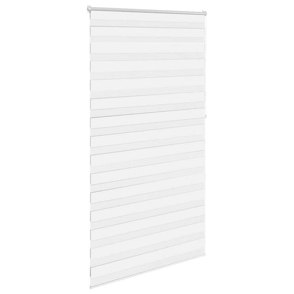 vidaXL Day and Night Blind 120.9 x 230 cm, fabric width 116.7 cm, White