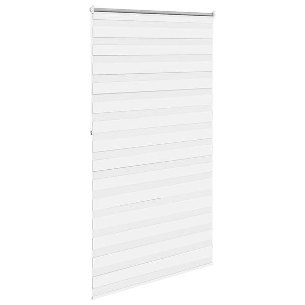vidaXL Day and Night Blind 120.9 x 230 cm, fabric width 116.7 cm, White