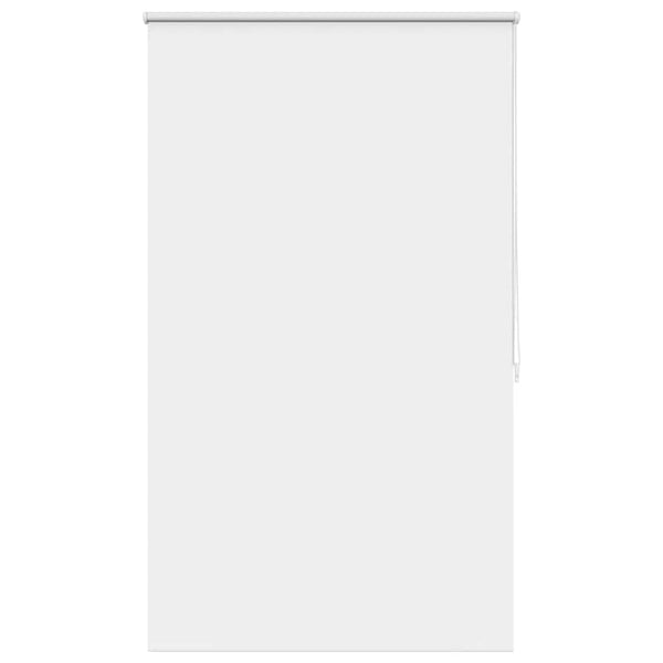 vidaXL Blackout Roller Blind 84.4 x 175 cm, Fabric Width 80 cm, White