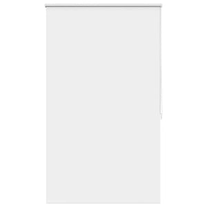vidaXL Blackout Roller Blind 84.4 x 175 cm, Fabric Width 80 cm, White