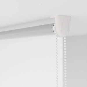 vidaXL Blackout Roller Blind 84.4 x 175 cm, Fabric Width 80 cm, White