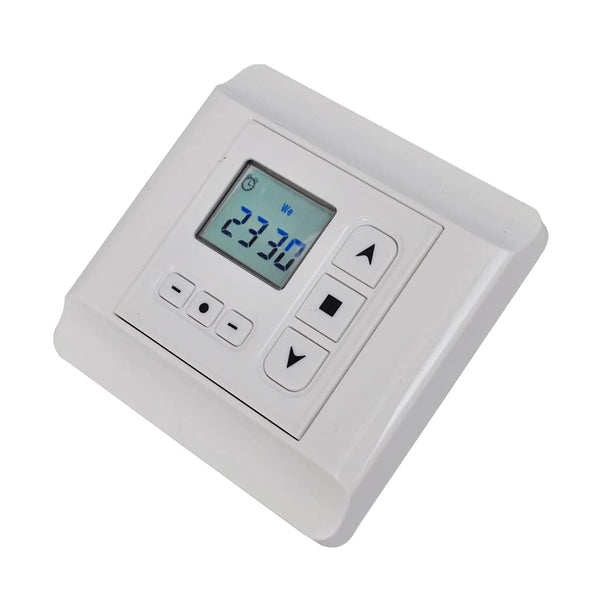Controller for Motorized Roller Shutters with Timer