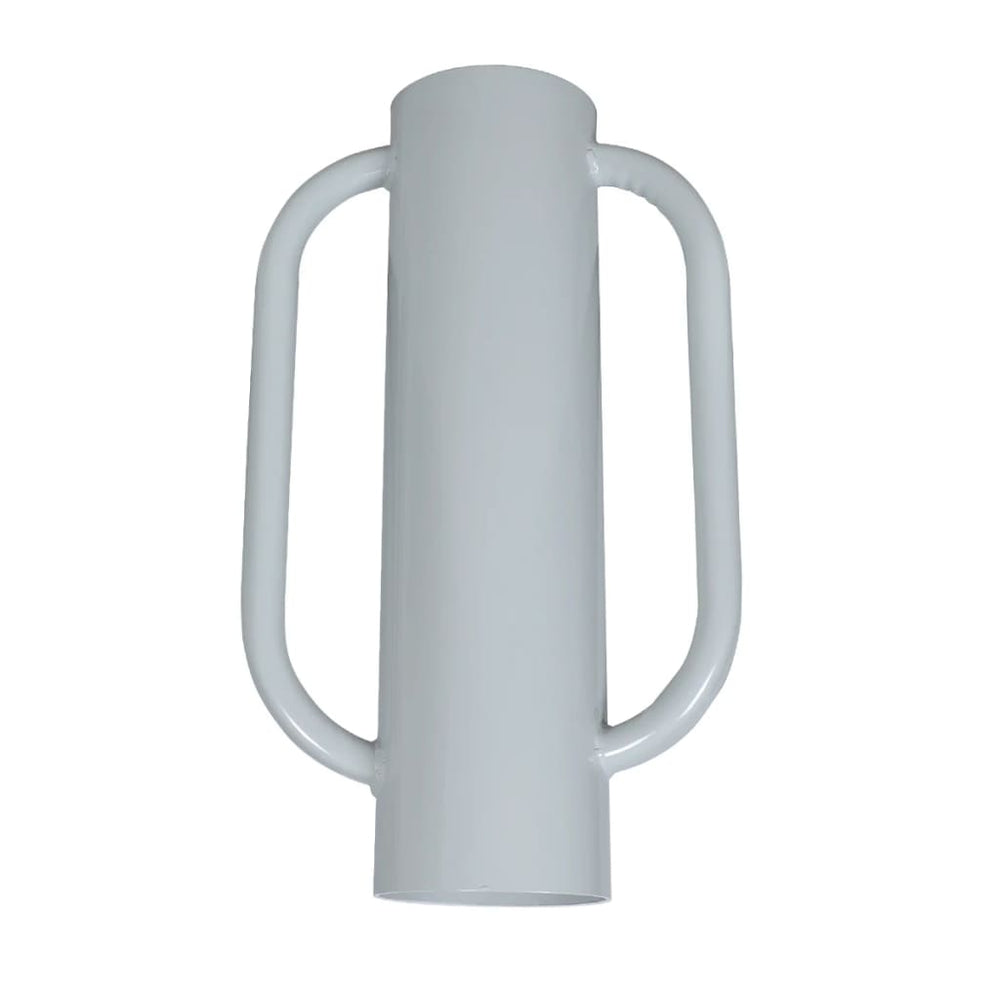 vidaXL Pile Driver with Handles Steel
