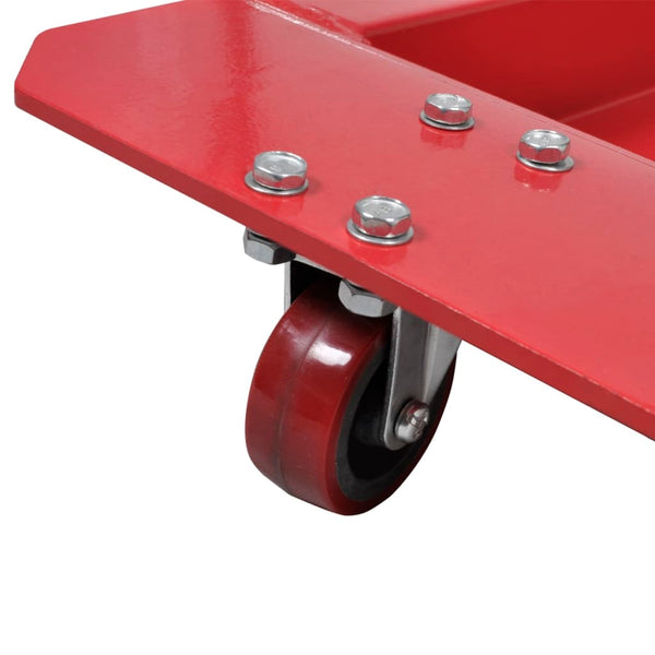 Motorcycle Dolly Motorcycle Stand Red