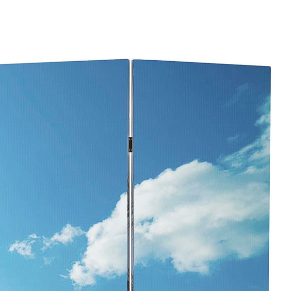 vidaXL Folding Room Divider 120 x 170 cm Beach