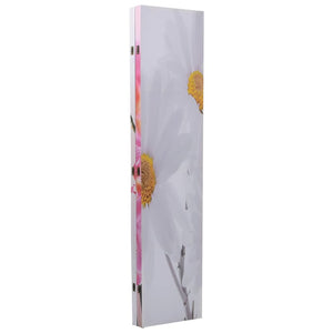 vidaXL Folding Room Divider 160 x 170 cm Flower