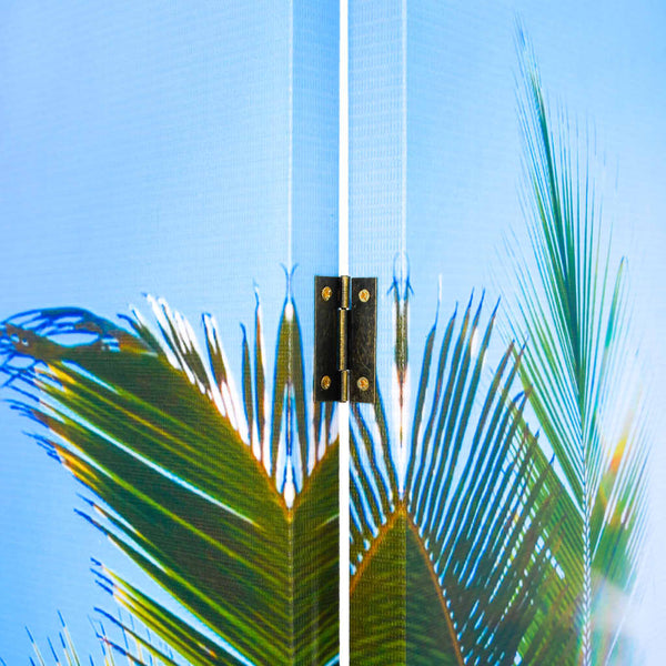 vidaXL Folding Room Divider 200 x 170 cm Beach
