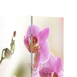 vidaXL Folding Room Divider 217x170 cm Flower