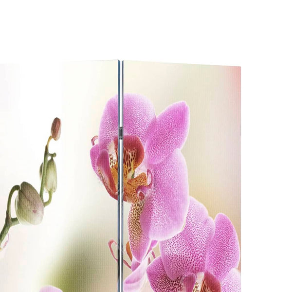 vidaXL Folding Room Divider 217x170 cm Flower