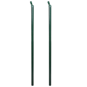 vidaXL Fence Posts 2 pcs. 200 cm