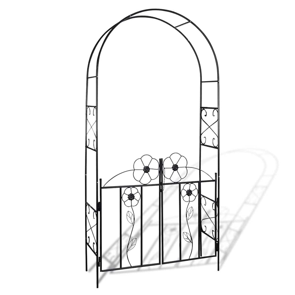 Garden gate rose arch trellis rose pillar espalier pergola