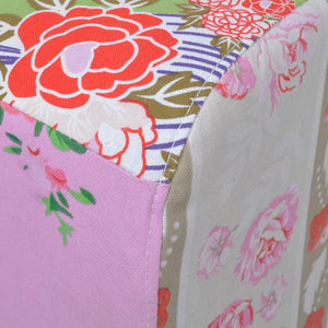 Footstool Stool Upholstered Stool Colorful patchwork
