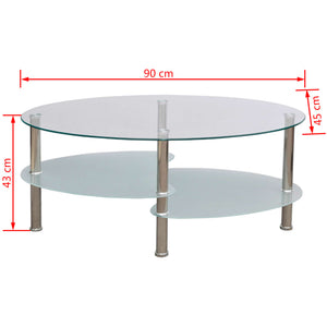 vidaXL Coffee Table in Exclusive Design White
