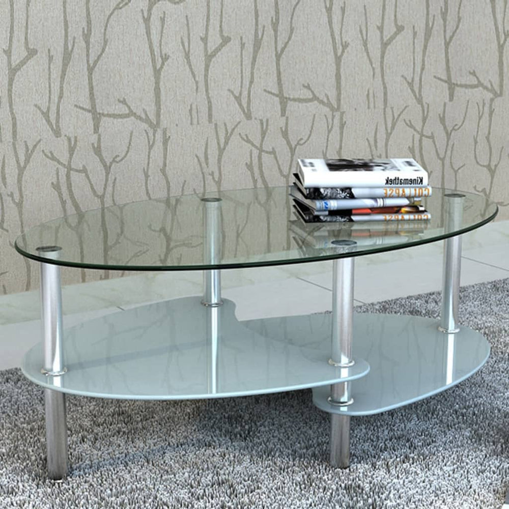 vidaXL Coffee Table in Exclusive Design White
