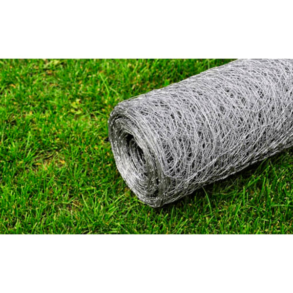 vidaXL Chain Link Fence Galvanized Steel 25x0.75 m Silver
