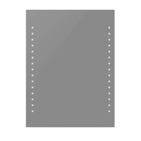 vidaXL Bathroom Mirror with LED Lights 60×80 cm