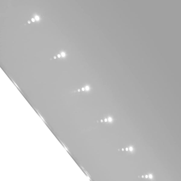 vidaXL Bathroom Mirror with LED Lights 60×80 cm