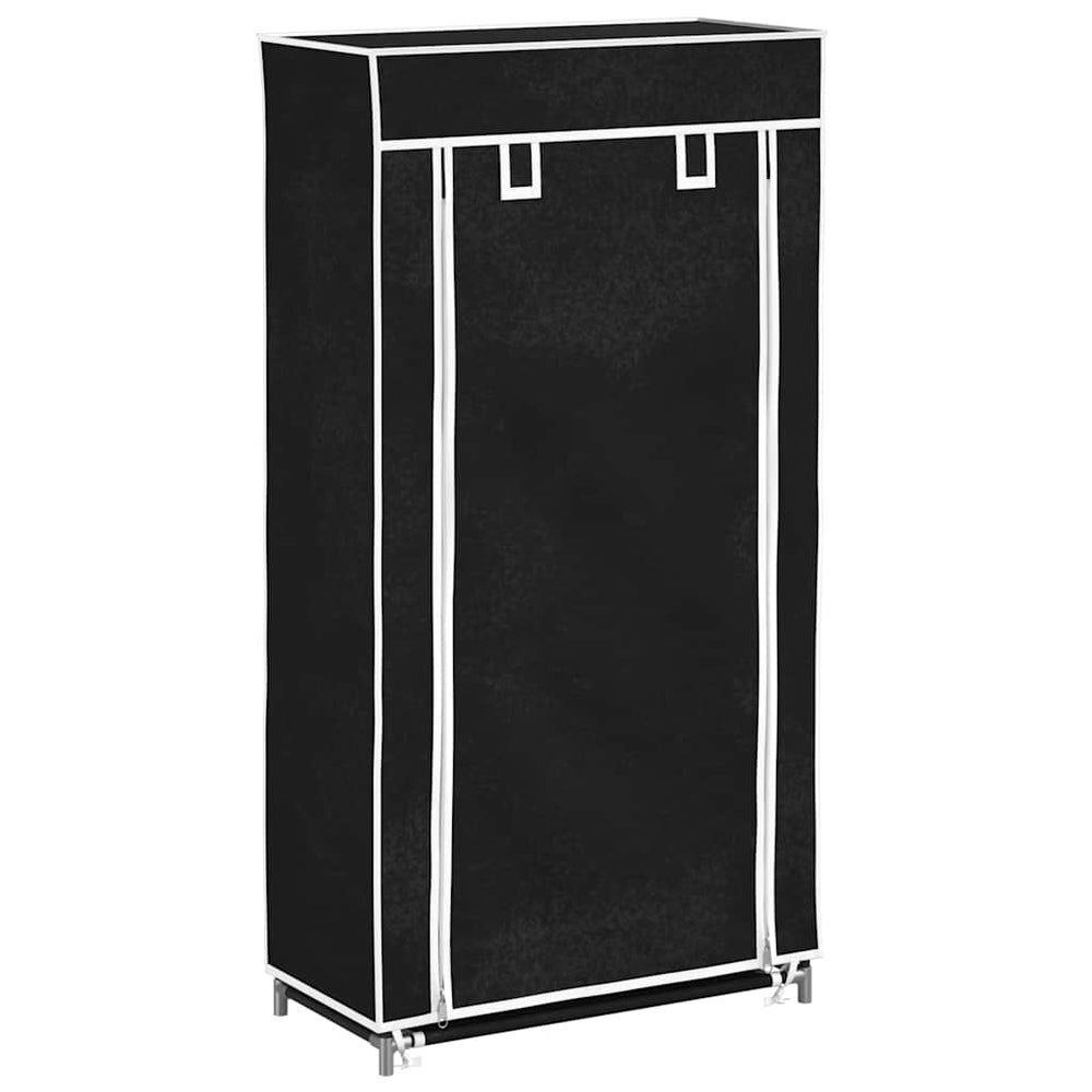 Shoe Cabinet Shoe Rack Shoe Storage 5-Tier 58 x 28 x 106 cm Black