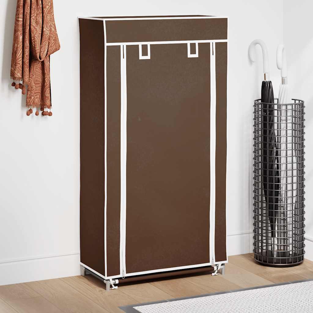Shoe Cabinet Shoe Rack Shoe Organizer 5-Tier 58 x 28 x 106 cm Brown