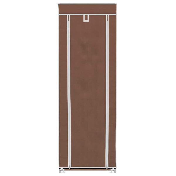 Shoe Cabinet Shoe Rack 8 Tiers 57 x 29 x 162 cm Brown