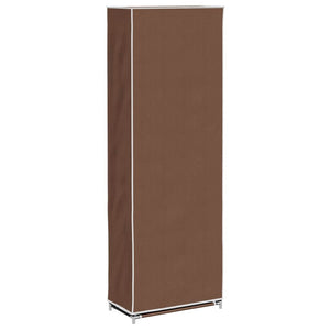 Shoe Cabinet Shoe Rack 8 Tiers 57 x 29 x 162 cm Brown