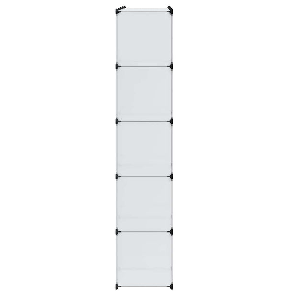 vidaXL Modular Cabinet with 14 Compartments White 37x146x180.5 cm