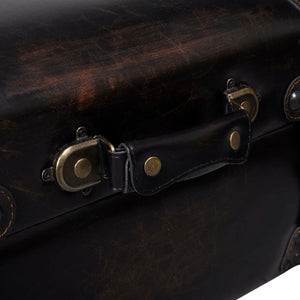 Bench Long Storage Chest Ottoman Storage Bench Brown