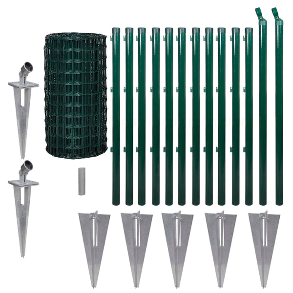Mesh Fence Garden Fence Fence Kit Wire Mesh 25 x 0.8m
