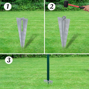 Mesh Fence Garden Fence Fence Kit Wire Mesh 25 x 0.8m