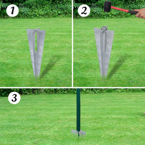 Mesh Fence Garden Fence Fence Kit Wire Mesh 25 x 0.8m