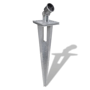 vidaXL Ground Anchor and Brace Plate 2 pcs. Steel